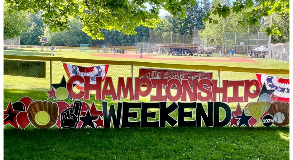 Championship Weekend - May 28 and 31